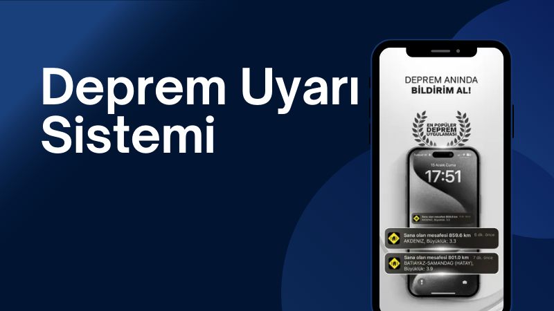 Deprem Uyarı Sistemi - mobil uygulama projesi